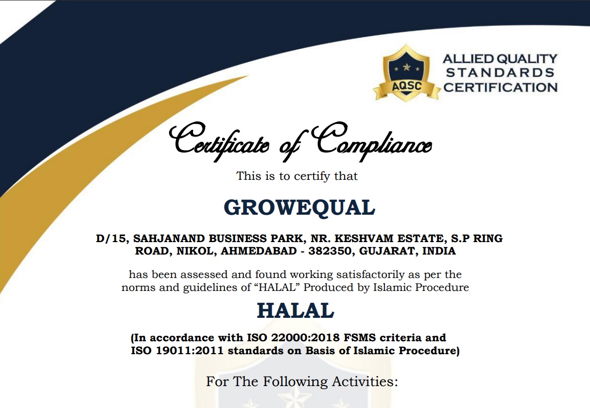 HALAL Certificate
