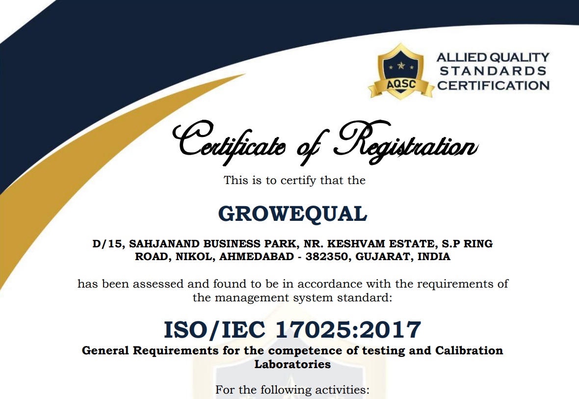 ISO Certificate