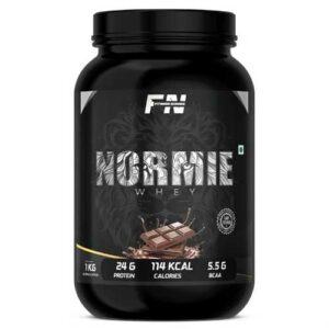 Normie Whey™ 1KG – High Foam Whey Protein (24g Protein)